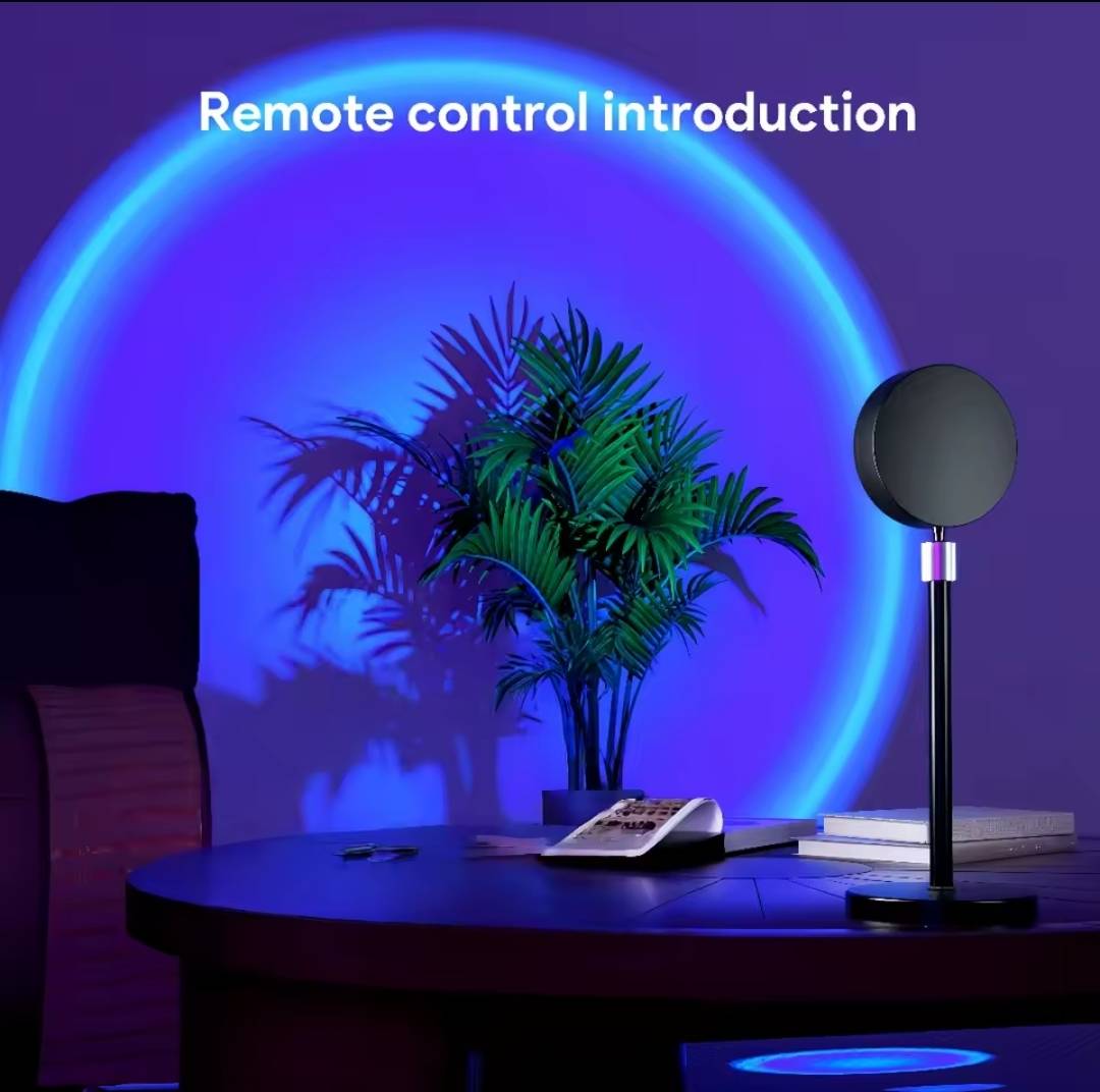 Sunset Lamp Projector, 16 Colors Multicolor Changing LED Night Light, Photography Selfie Party