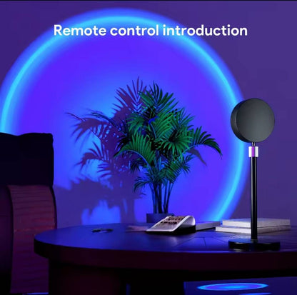 Sunset Lamp Projector, 16 Colors Multicolor Changing LED Night Light, Photography Selfie Party