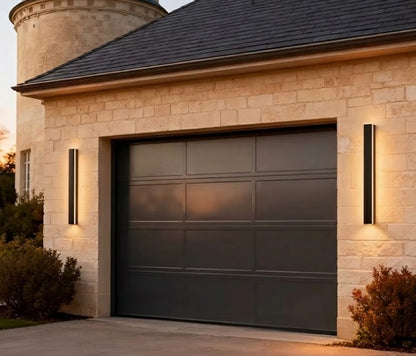 LED Outdoor Wall Light - IP65 Waterproof, Aluminum Body and Dimmable Light with Remote Control