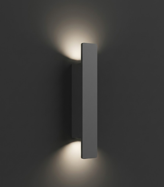Modern Nordic Style LED Wall Light - Waterproof Aluminum Outdoor Lamp for Facades and Gardens