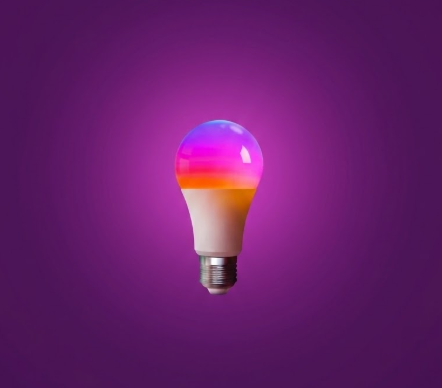 Smart WiFi LED Bulb - Compatible with Matter, Alexa, Google Home and Siri - 16 Million RGB Colors