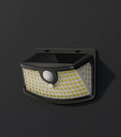 Solar Spotlight with Motion Sensor - 120 LEDs, 270° Wide Angle Outdoor Lighting, IP65 Waterproof for Security