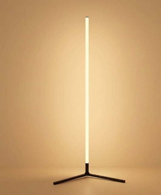 Corner LED Floor Lamp - Smart RGB Lamp with 16 Million Colors, Music Sync and Remote Control